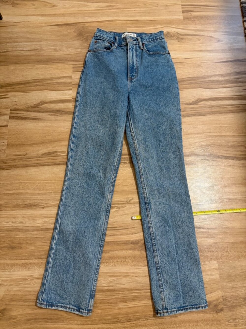 Abercrombie & Fitch The '90s Straight Ultra High Rise Jeans - Size 24/00R